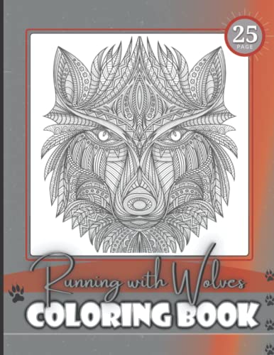 Running with Wolves: Coloring Book for Teens & Adults! image 2