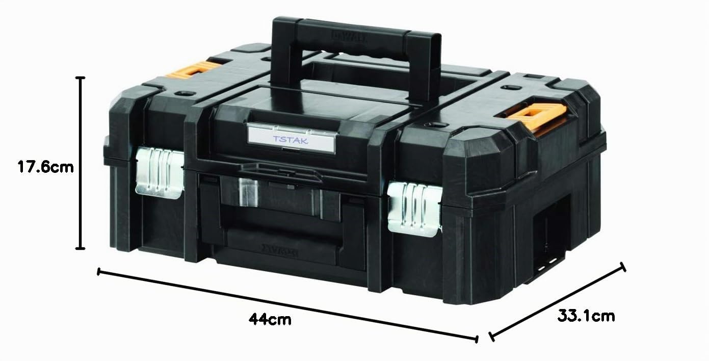 Best Price - Funda cuadrada de almacenamiento, TSTAK II (maleta con parte superior plana) BPSCA DWST1-70703 - TL15736 por DEWALT