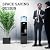 Igloo Top Loading Water Cooler with Removable Drip Tray & Energy-Saving Features- Water Tower with Hot, Cold Temperature Settings- Water Dispenser Fits 3 & 5-Gallon Jugs with Child Safety Lock- Black