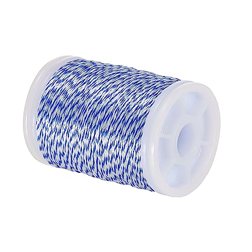 Fil de service pour arc de tir à l'arc PATIKIL bleu de 110m anti glissement