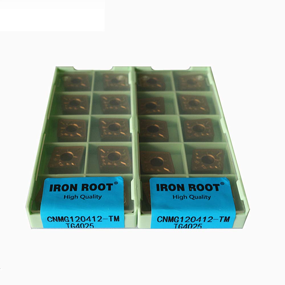10P CNMG120412-TM TG4025 Series CNC herramienta de corte de torno de metal ranurado inserto de carburo para soporte de herramientas MCSNR/L MCKNR/L