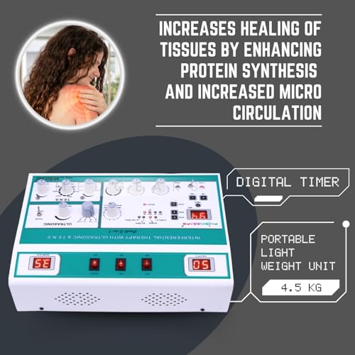 Image of Physiogears Combo IFT US Tens with 1 Year Warranty (Electrode pads)