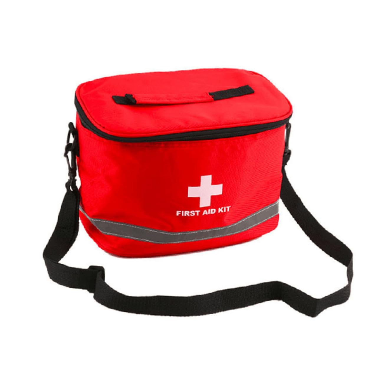 Kit De Primeros Auxilios De 5 Piezas Bolsa De Primeros Auxilios Para Exteriores Lata De Primeros Auxilios Bolsa De Viaje De Primeros Auxilios Kit De Bandolera Color Aleatorio