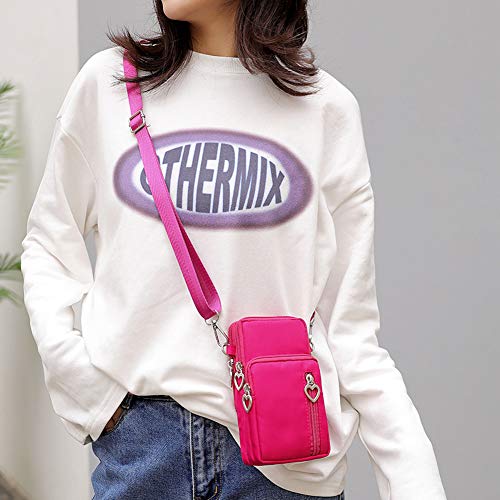 Bolso pequeño bandolera con correa para mujer miniatura 2