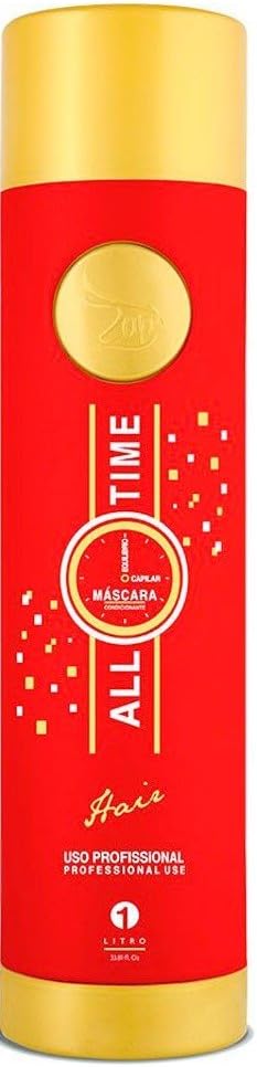 Cosmeticos All Time Protelife/Protevida Shampoo with Active Ingredient (Keratin), 1 L