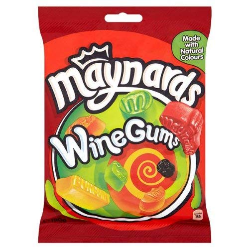 Maynards Maynards Wine Gums Bag 12X190G-set of 4