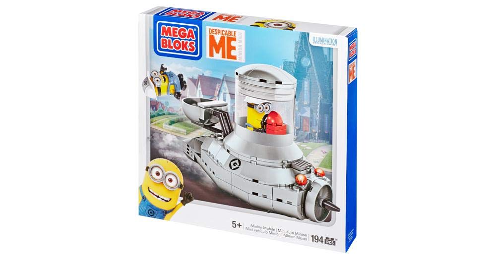 MEGA BLOKSCNC82 Despicable Me Minion Mobile, Multi