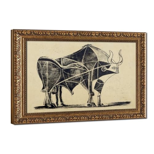 Impression Picasso Le Taureau cadre suspendu pour décorer un bureau moderne