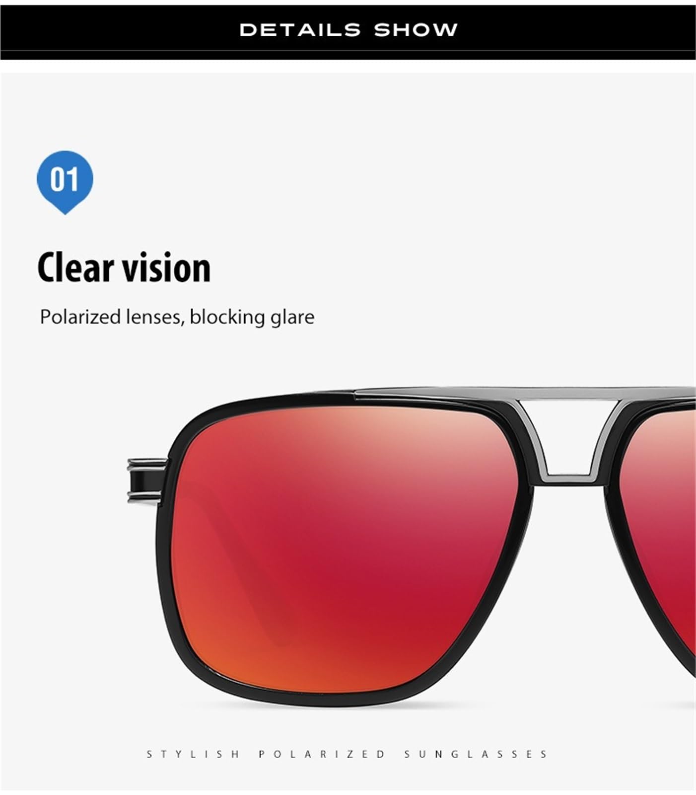 Gafas De Sol Polarizadas De Metal For Hombre, Lentes De Sol De Conducción Con Protección UV, 400 Colores Cambiantes