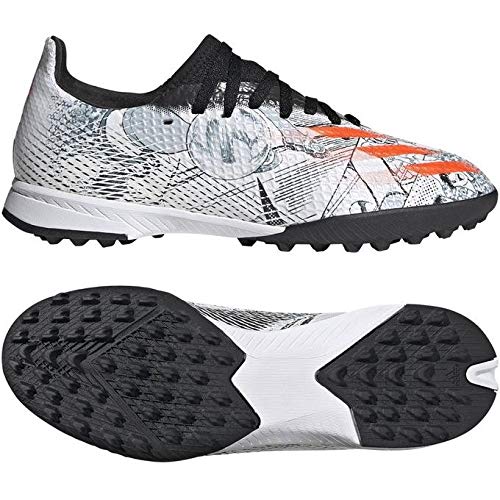 adidas(アディダス) X GHOSTED.3 TF J (FW5837)フットウェアホワイト/ソーラーレッド/コアブラック サッカースパイクシューズ(FW5837) FW5837 170