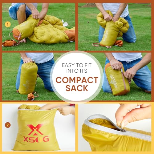Xsog Ultralight Down Sleeping Bag For Adults thumb #3