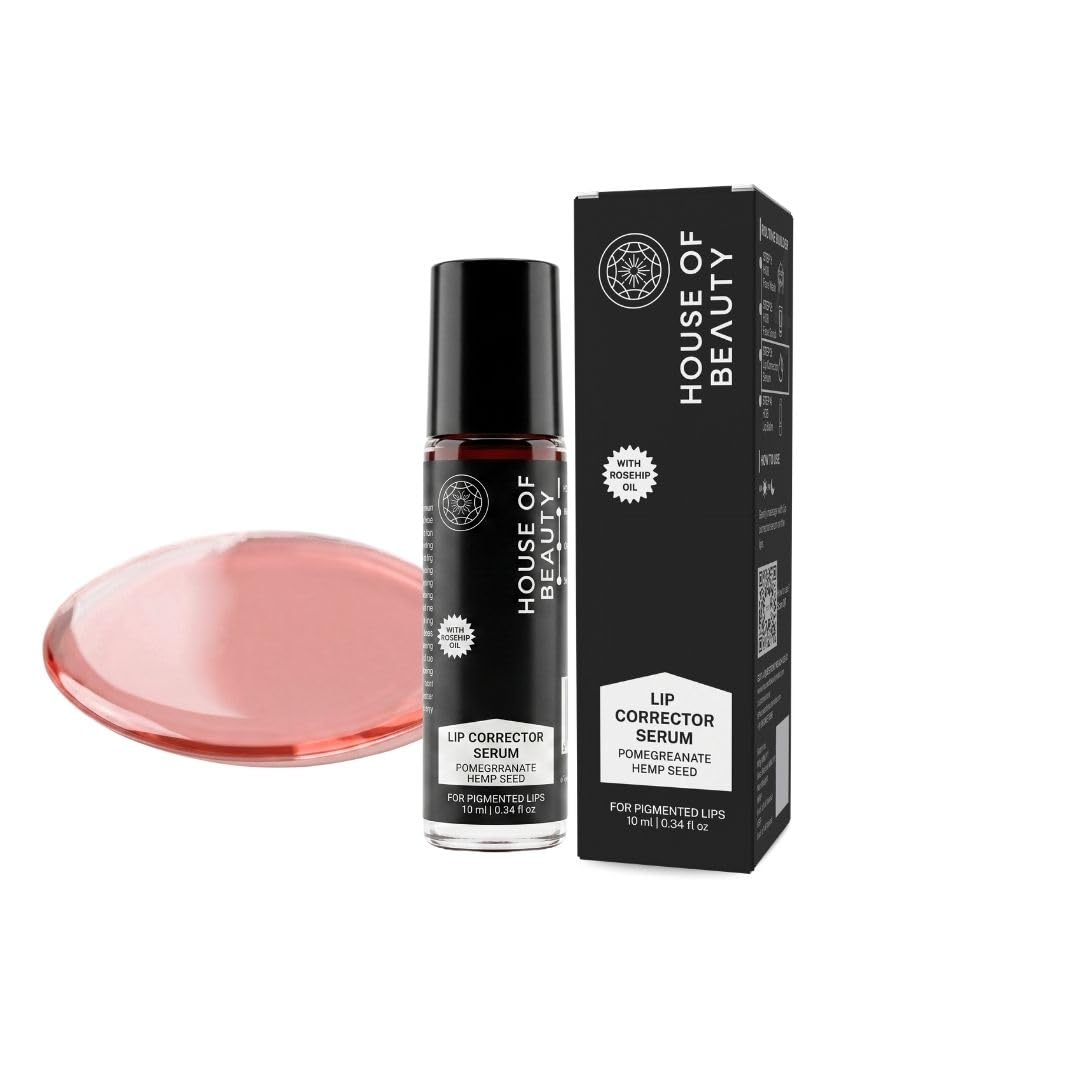 HOUSE OF BEAUTY Lip Color Corrector Serum | Enriched with Pomegranate, Hemp Seed & Apricot | Lip Pigmentation | Unisex (10ml)-image-20