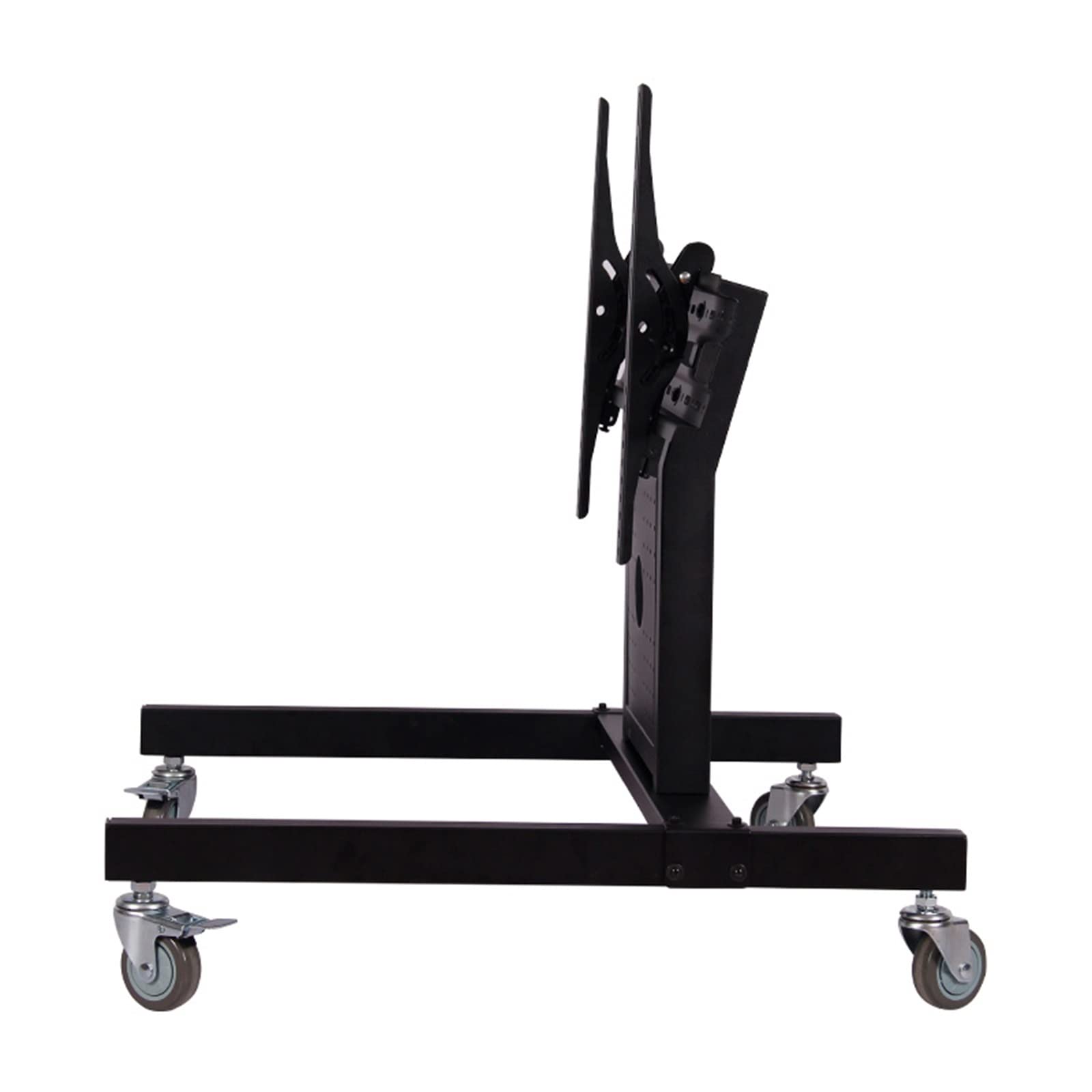 OLSKFUH Universal Tv Stand Rolling Tv Mount Stand For 32-65 Inch Tvs, Rolling Floor Stand With Wheels Holds Up To 40Kg/88Lbs, Tilt Mobile Tv Cart Max 600X400Mm,