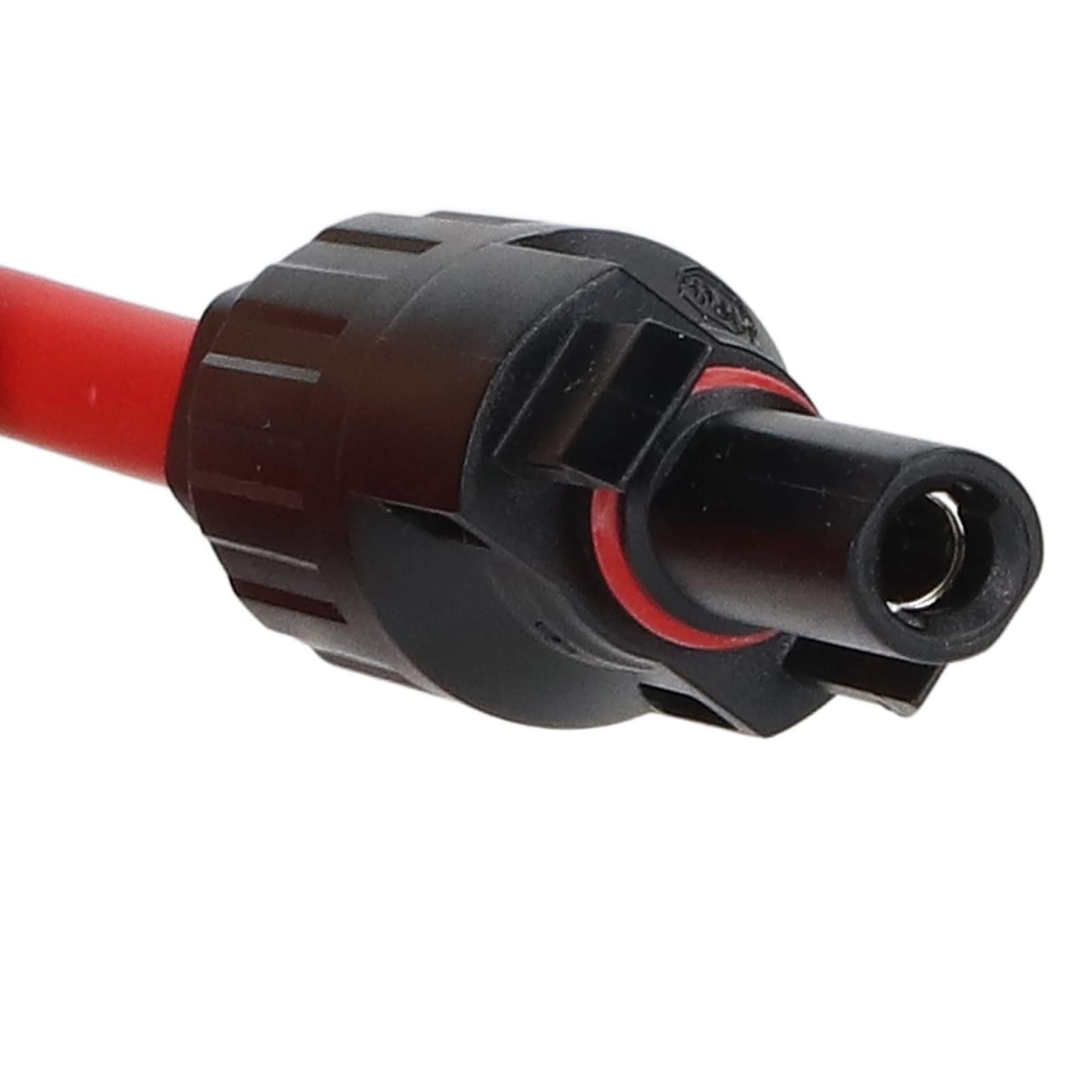 Cable de Extensión del Panel Solar, Aislamiento Shell del ² de la Resistencia de Oxidación 10AWG del Cable de Extensión Solar 6mm para Generar el Equipo (10 m/32,8 pies)