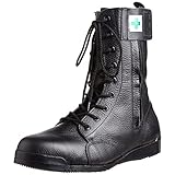 [ノサックス] 安全靴 高所用JIS規格 みやじま鳶長編上 M207 メンズ 黒 26.5cm(26.5cm)