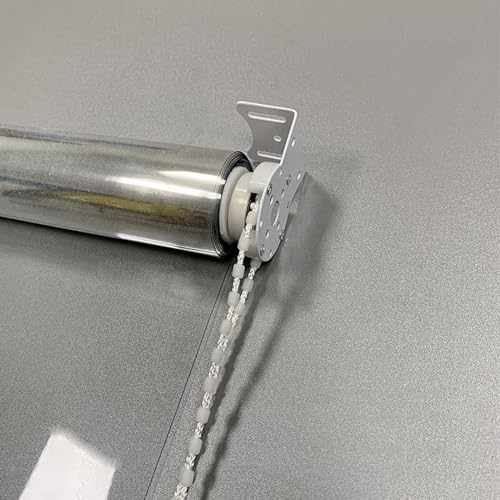 Store enrouleur PVC transparent de qualité supérieure pour bureau - 5