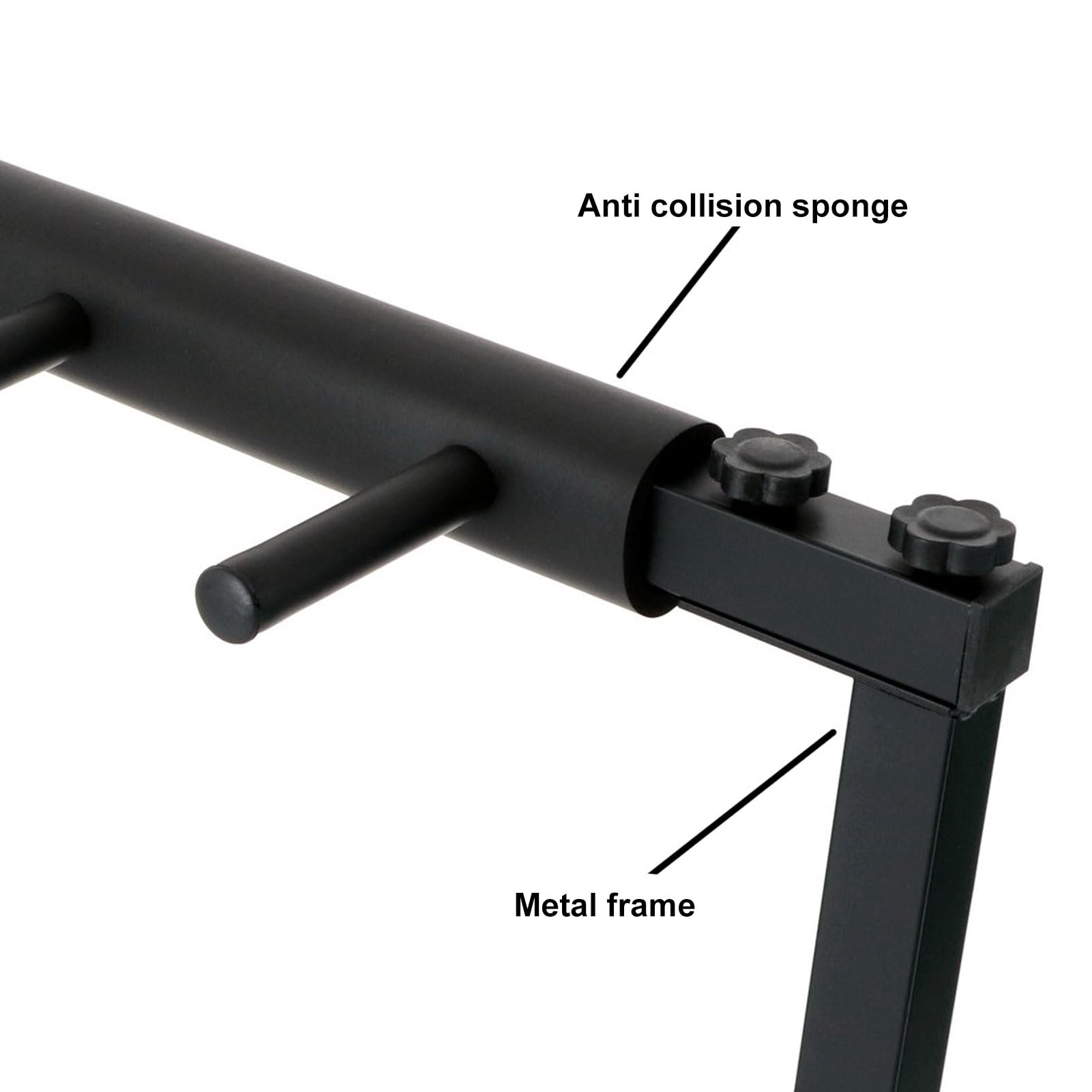 5 Supporto per chitarra Espositore multistrumento Robusto supporto da pavimento in ferro per esposizioni in negozi Aule musicali