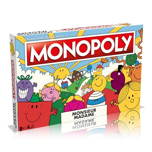Winning Moves - Monopoly Monsieur Madame - Jeu de société - Jeu de plateau - A partir de 8 ans - 2 à 6 joueurs - Version française – Image 3