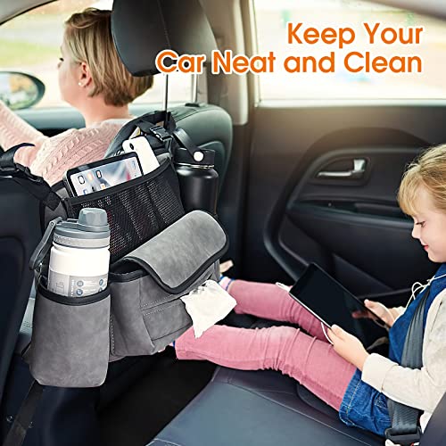 Liltsdrae Purse Holder For Car, Car Seat Organizers And Storage, Car Net Pocket Handbag Holder, Backseat Organizer For Kids，Car Net Bag Barrier Of Back Seat (Large Size(More Capacity)) #TOP5