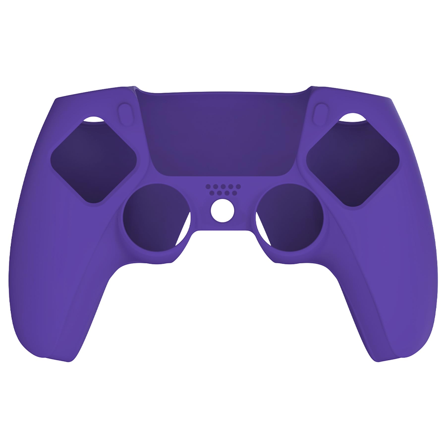PlayVital Funda de Silicona para ps5 Mando - Cubierta Protectora Antideslizante y Suave con 6 Tapas para Pulgar, Grip Mejorado, Compatible con Base de Carga (Pure Series-Efectivo 100 Dólares) — view 67