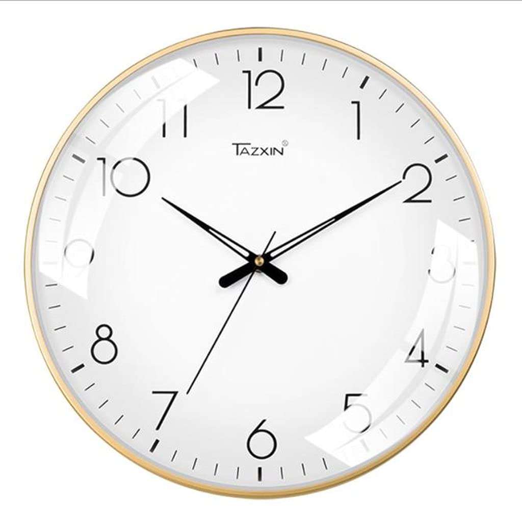 Horloge murale de salon 35cm au design créatif et silencieux