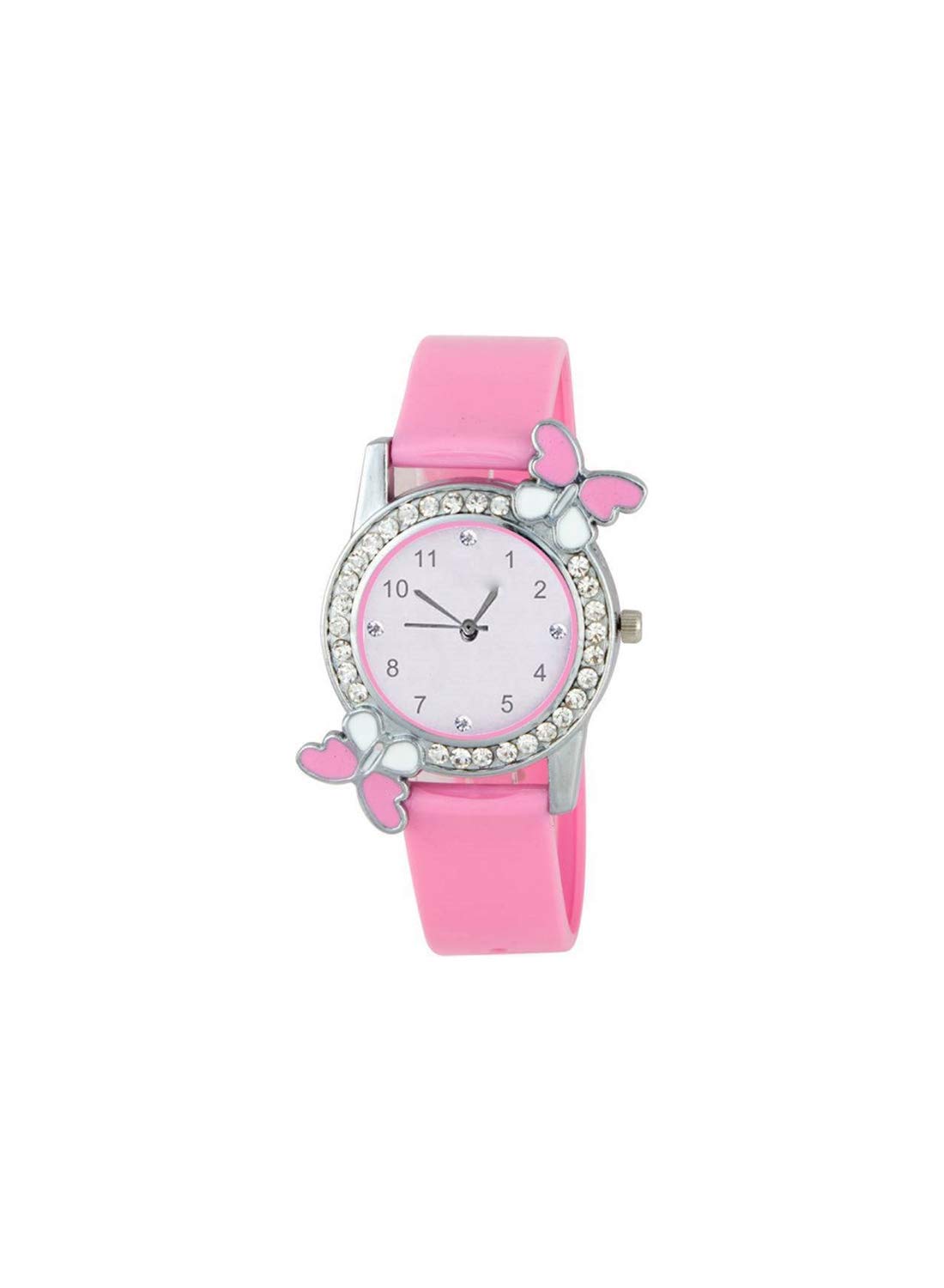 HORCHIS Casual Analogue Womens Watch(White Dial Pink Colored Strap)-HORCH_ENT-W-073 (B08BG3QLHG) Amazon Price History, Amazon Price Tracker
