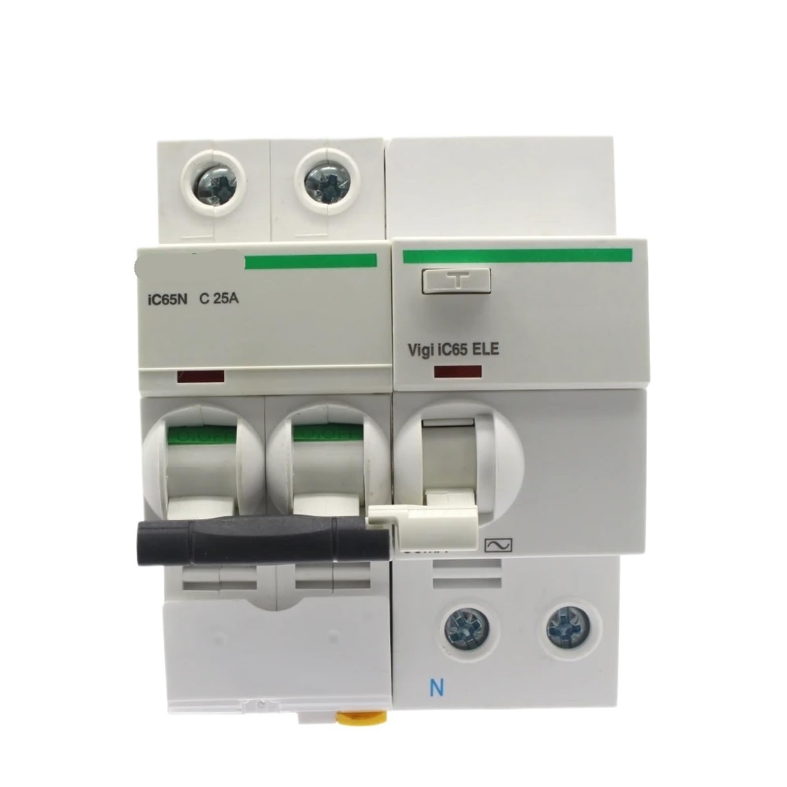 IC65N 2P Bipolar C16A 30MA AC 230V 50Hz z zabezpieczeniem nadprądowym RCBO(25A)