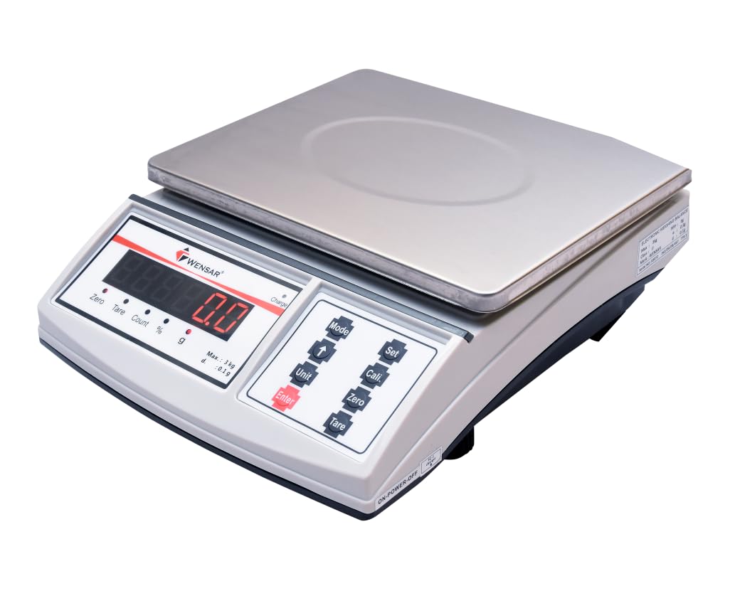 WENSAR Table Top Balance - TTB15-15kg / 0.5g-image-46