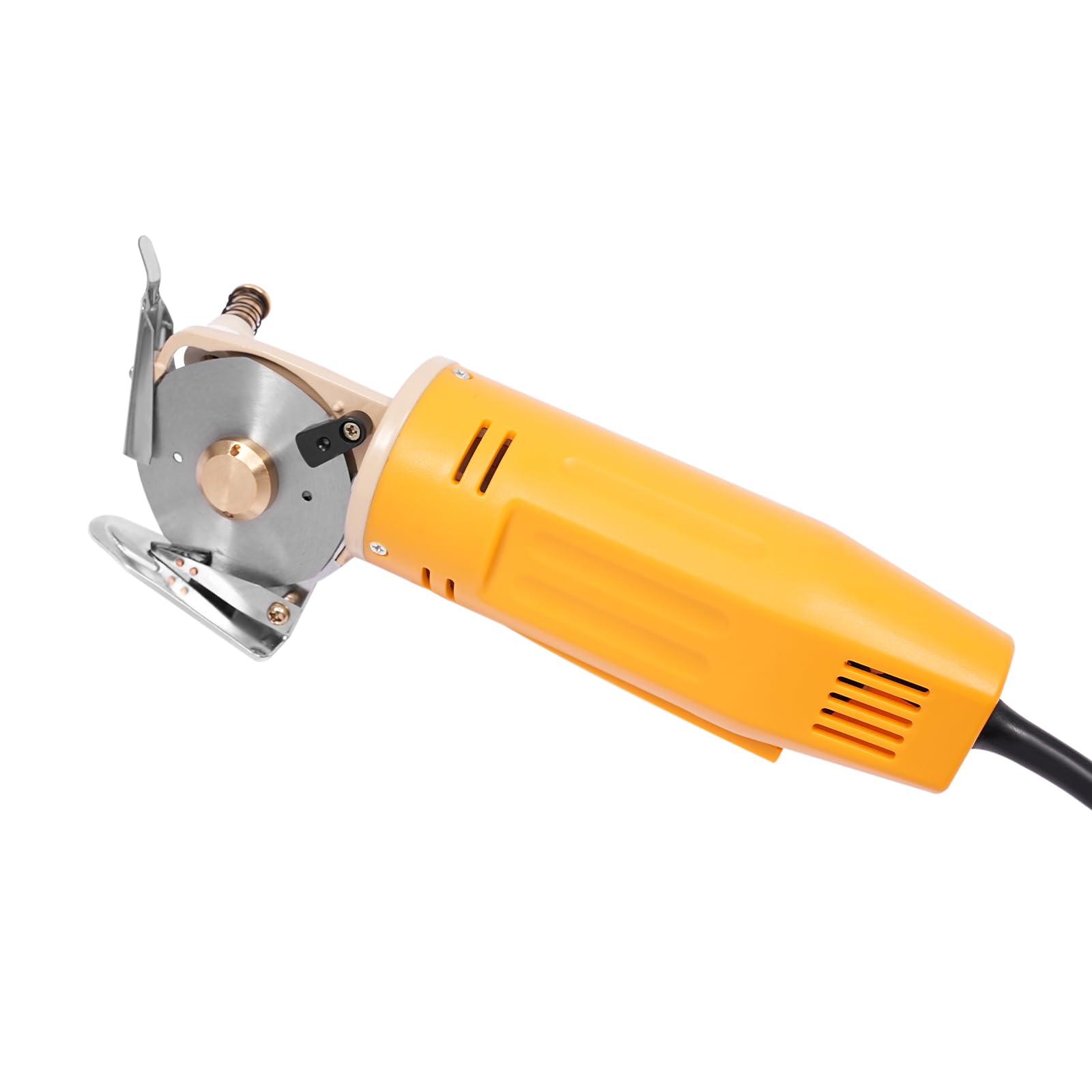 Elektrische Rotationsschere 170W Kartonschneider Elektrischer 1400U/min Schere Kabellose Rollschneider mit Eingebautem Schärfstein Sicherheitsvorrichtung, Rotationsschneider für DIY und Schneiden