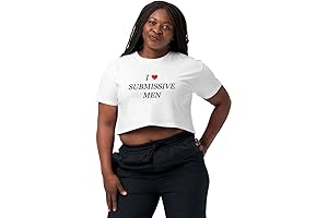 I Love Submissive Men Women’s Crop Top