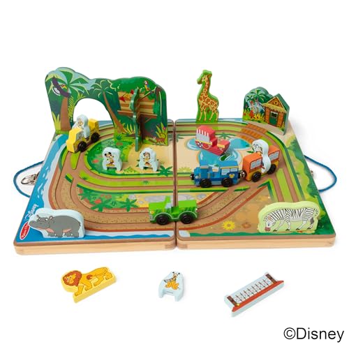 58% Off Melissa & Doug Disney Safari Wooden Play Set with 20 Pieces - Image 4