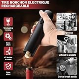 Zoom IMG-1 ucamp cavatappi elettrico per vino Zoom IMG-1 ucamp cavatappi elettrico per vino