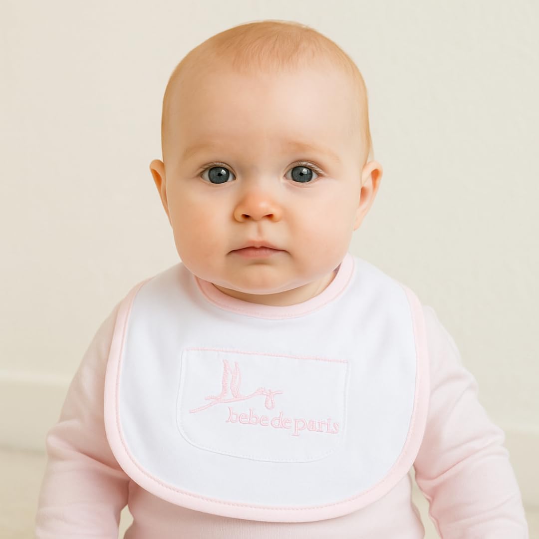 Prezioso Regalo Rosa Personalizzato per la Nascita | Presentato in una scatola molto elegante | Regalo classico essenziale per neonato dalla taglia 3 ai 6 mesi |