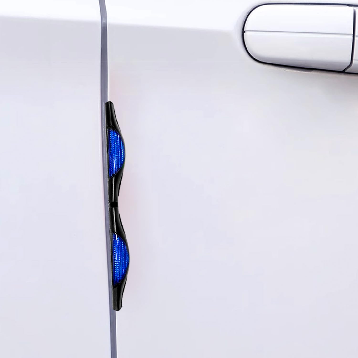 4 pezzi di protezione per bordi delle portiere auto blu, protezione per bordi auto, barra di protezione per porta auto, protezione per porta auto