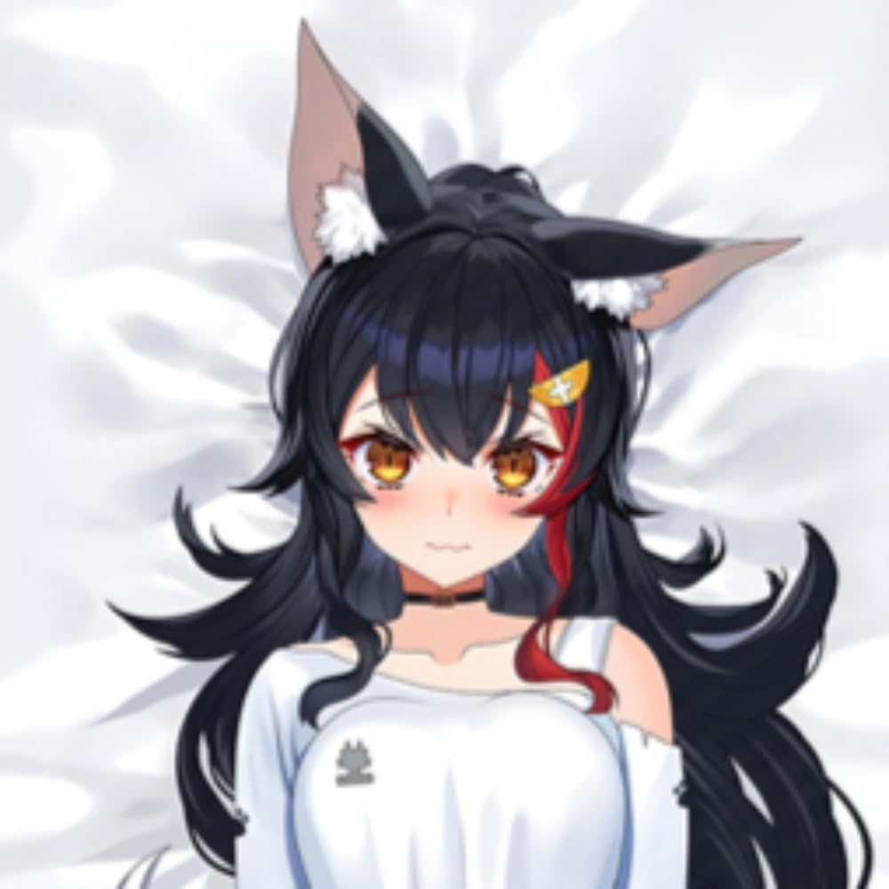 大神ミオ パジャマ 抱き枕カバー 160 cm x 50 cm 2wayトリコット 抱き枕カバー 同人グッズ [並行輸入品]