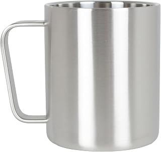 Lifeventure Stainless Steel Mug – Strong Corrosion Resistant Mug Ideal for Camping or Travel