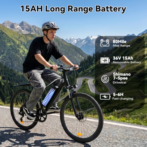 RNNSNN 1500W Peak Motor Ebike
