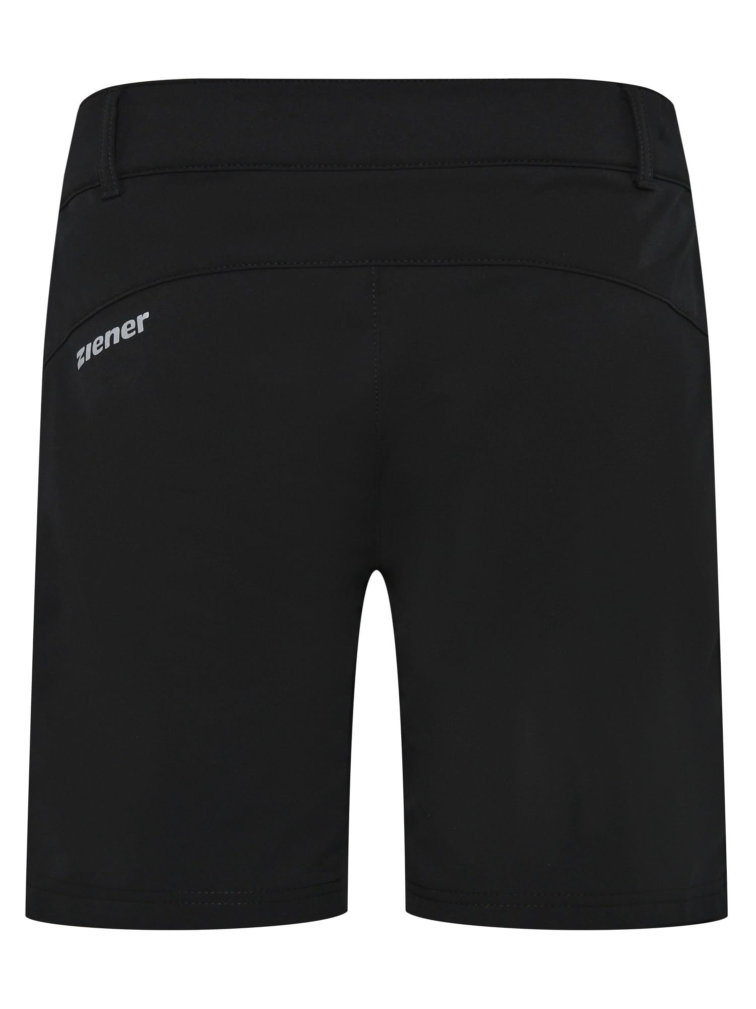 Ziener Unisex Kinder Fahrrad-Shorts mit Innenhose - Mountainbike/Outdoor/Freizeit - atmungsaktiv,schnelltrocknend,gepolstert Nado