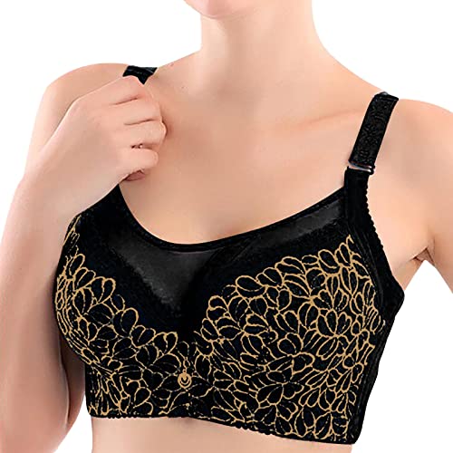 Women's Yoga Size Out Plus Underwear Sports Bra Bra Stretch Hollow Bras Sports 2025 Fashion Comfortable Bras Black