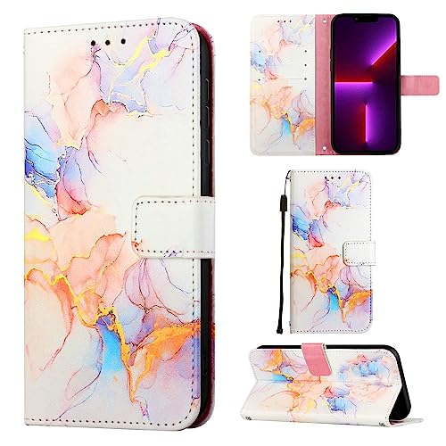 Case for Umidigi G1 Cover,Case for Umidigi G1 Max PU Leather Flip Cover Stand Cases Cover White