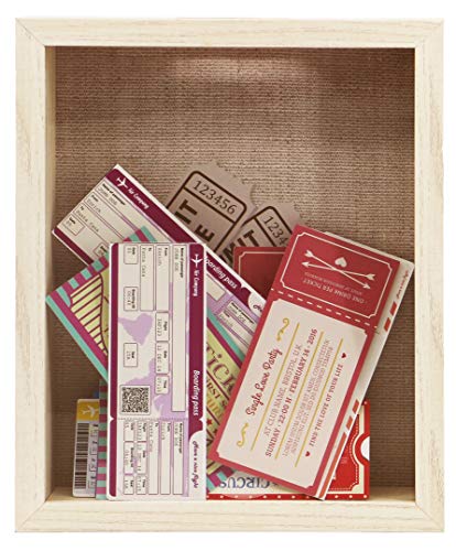 Space Art Deco 8x10 Shadow Box Frame - Shadow Box Display Case –