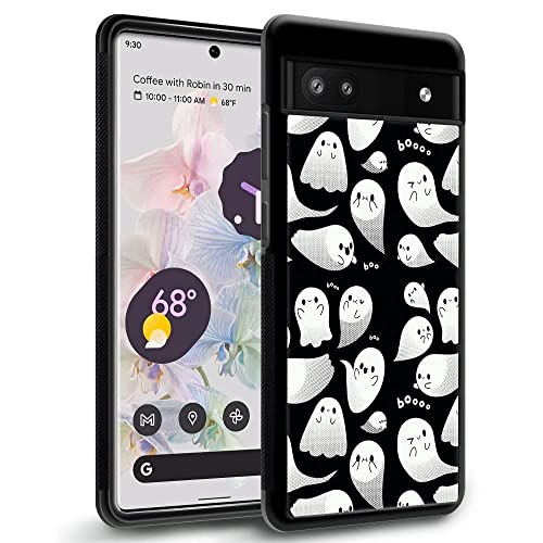 Djsok Compatible With Google Pixel 6A Case,Halloween Ghost Boo For Girl Men Drop Protection Pattern With Soft Tpu Bumper Case For Google Pixel 6A #TOP1