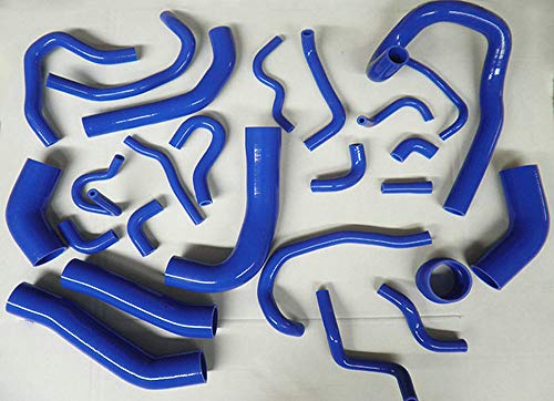 26 PZ Intercooler in silicone per radiatore Turbo Tubo refrigerante per Toyo -ta Supra MK3 A70 serie MA70 7MGT 7MGTE Turbo 3.0L 1986-1992 (blu