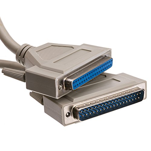 Serial Extension Cable, DB37 Male to DB37 Female, UL rated, 37 Conductor, 1:1, 3 foot