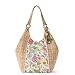Sakroots Roma Straw Shopper, Pinkberry in Bloom