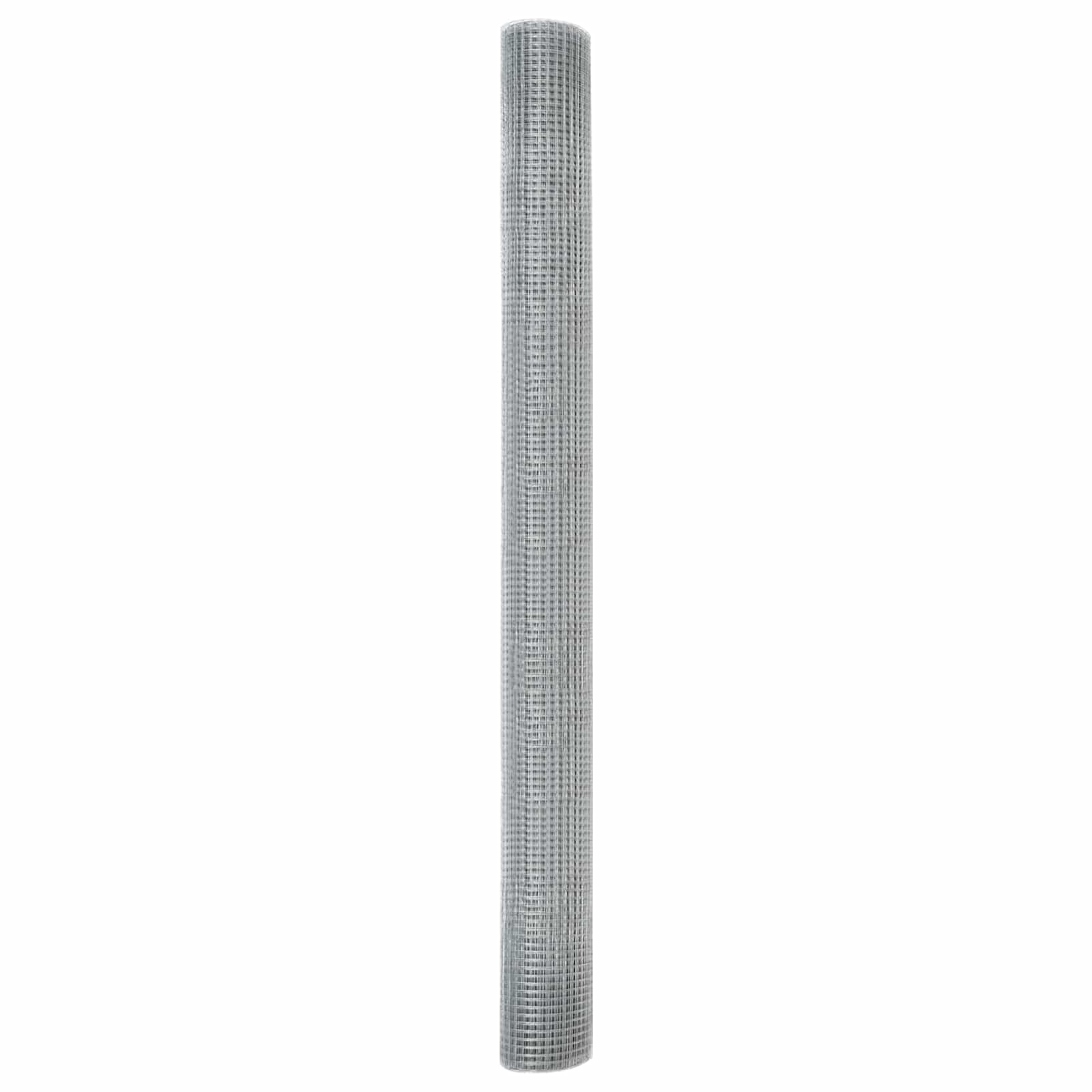 Clôture en fil soudé argent, panneau clôture rigide pour jardin et terrasse, barrière palissade occultant avec fixation poteau, grillage claustra extérieur durable séparation intimité