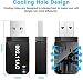 sumgott Antena WiFi Adaptador, 1200Mbps Mini USB WiFi Dual Band 2.4G/ 5G...