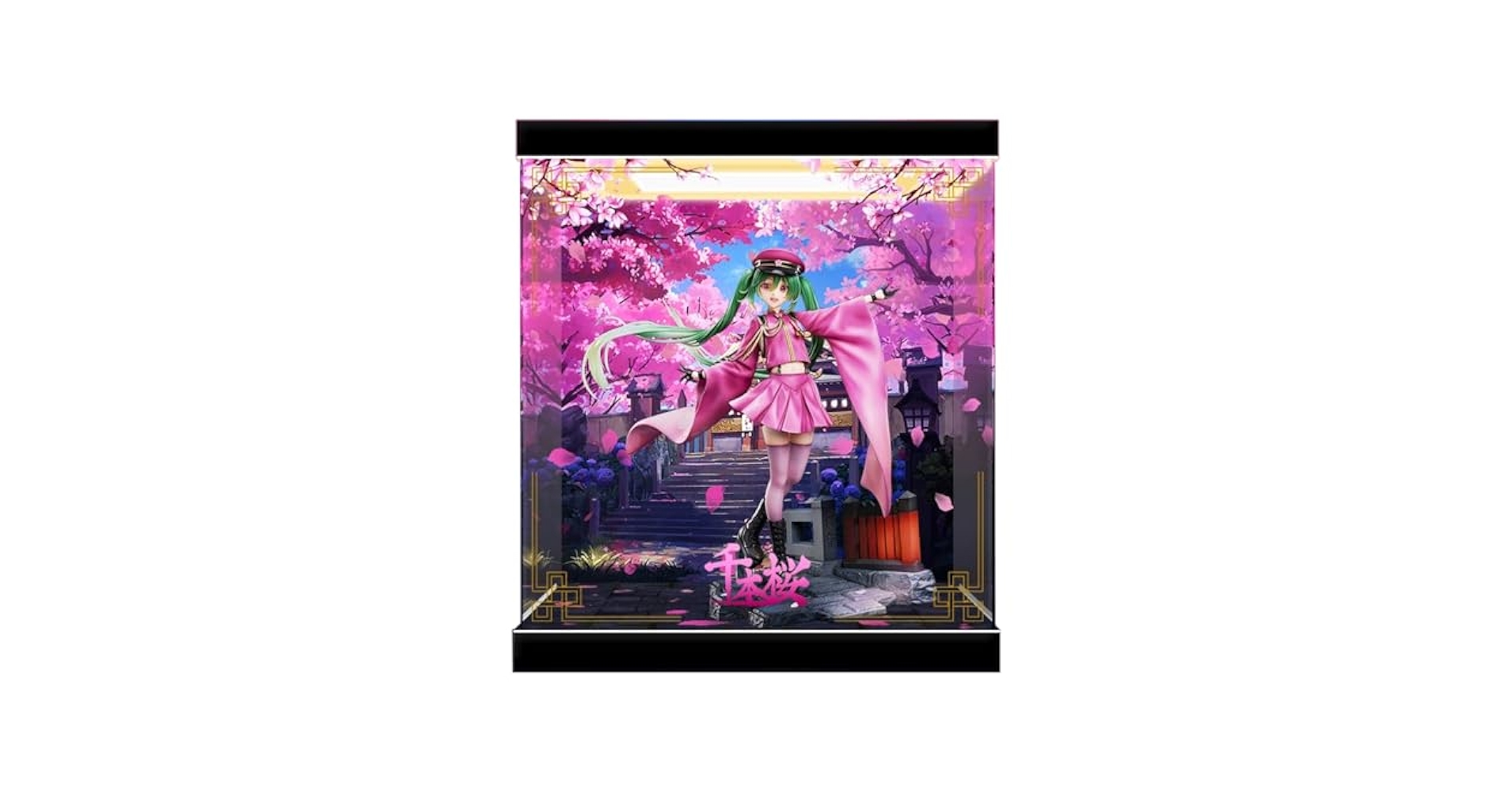 ゲームセンター限定非売品・未開封:初音ミク「千本桜バスタオル」 千本桜オリジナルスマートフォンアクリルスタンド - 千本桜