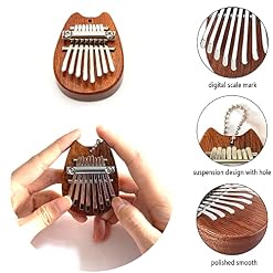 Kalimba 8 CléSpiano à Pouce Kalimba Mini Piano à Doigt En Bois Piano à Doigts En Bois Massif à 8 Touches, Musique De… - Les Beatles, Paul McCartney, John Lennon, RIngo Starr, George Harrison Kalimba 8 CléSpiano à Pouce Kalimba Mini Piano à Doigt En Bois Piano à Doigts En Bois Massif à 8 Touches, Musique De… – Image 2