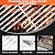 18.75" Grill Grates and Flavorize bars & Heat Deflector for Weber Genesis Ii 300 and II LX 300 Series Grills, Genesis 2 E&S 310 315 320 325 340, Grill Parts for Weber 66095 66795 66040